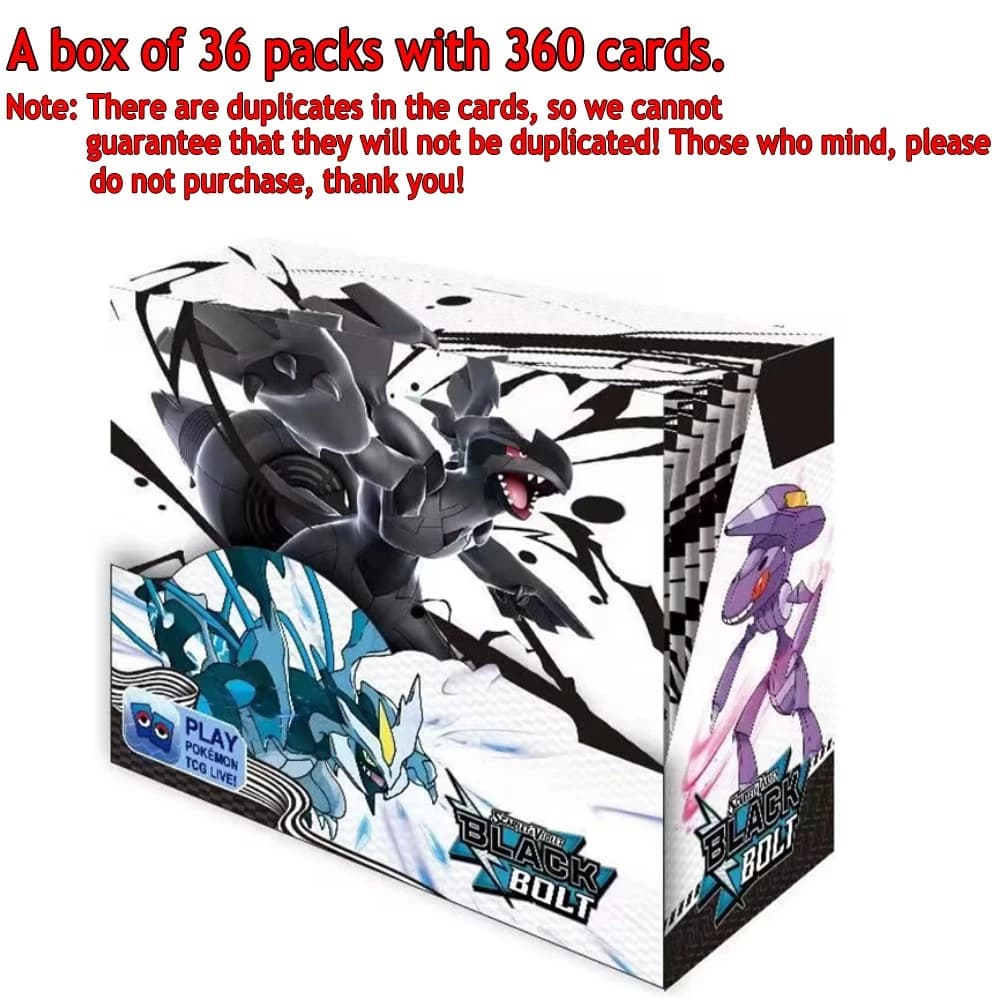 360Pcs Pokemon Destined Rivals Prismatic Black Bolt SCARLET VIOLE 151 Ultra Prism English Booster Battle Transaction Gifts