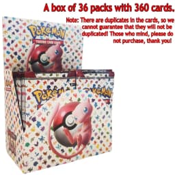 360Pcs Pokemon Destined Rivals Prismatic Black Bolt SCARLET VIOLE 151 Ultra Prism English Booster Battle Transaction Gifts