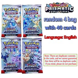 360Pcs Pokemon Destined Rivals Prismatic Black Bolt SCARLET VIOLE 151 Ultra Prism English Booster Battle Transaction Gifts