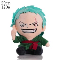 20cm ONE PIECE Plush Doll Luffy Chopper Stuffed Toy Cartoon-shaped Throw Pillow Badroom Desk Decoration Girl Boy Gifts