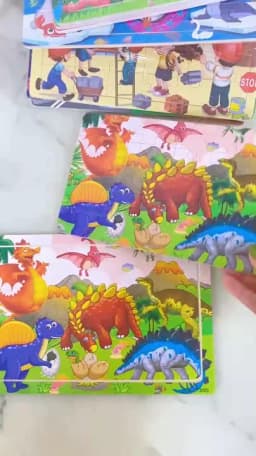 Economy 30piece Montessori 3D Puzzle Cartoon Animal Wooden Jigsaw Puzzle Board Game Educational Toys For Children Gifts