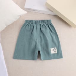 1-5 Years Kids Summer Shorts Boys Girls Korean Style Cotton and Linen Short Pants Toddler Little Children Cute Shorts