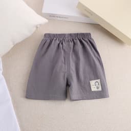 1-5 Years Kids Summer Shorts Boys Girls Korean Style Cotton and Linen Short Pants Toddler Little Children Cute Shorts