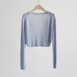 Sun Protection Knit Cardigan Women's Thin Coat Ice Silk Outerwear Cover-up Shawl Air Conditioning Shirt Summer