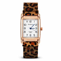 New Watches for Women Square Rose Gold Wrist Watches Fashion Leather Brand Watches Ladies Quartz Watch Clock Montre Femme