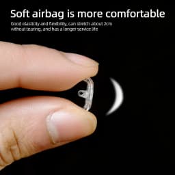 10pairs Silicone Nose Pads for Glasses with Screwdriver Soft Air Chamber Eyeglasses Anti-slip Nose Pad Screw Replace Repair Tool