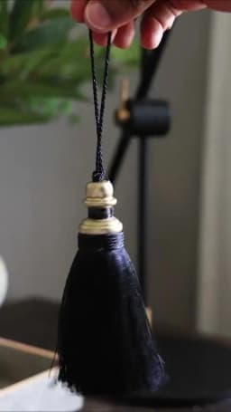 1PC Hanging Rope Silk Tassels Fringe Sewing Tassel Trim Key Tassels For DIY Embellish Curtain Accessories
