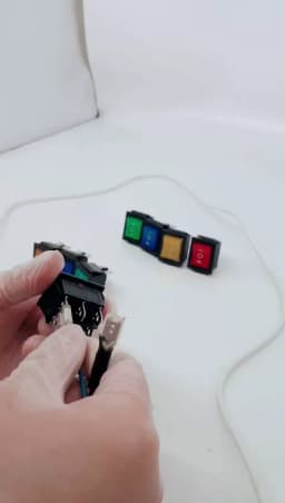 1pcs KCD4 Rocker Switch ON-OFF 2 Position 4 Pins / 6 Pins  Electrical equipment With Light Power Switch 16A 250VAC/ 20A 125VAC
