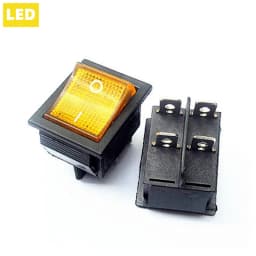 1pcs KCD4 Rocker Switch ON-OFF 2 Position 4 Pins / 6 Pins  Electrical equipment With Light Power Switch 16A 250VAC/ 20A 125VAC