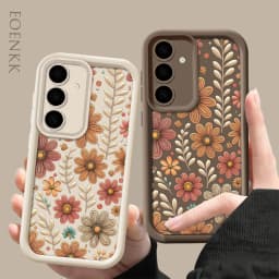 Petal Leaf Diagram Silicone Phone Case For Samsung Galaxy S23 S22 S21 S25 S24 S20 Ultra FE A35 A15 A25 A55 Note 20 Plus 5G Cover