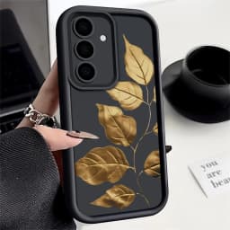 Petal Leaf Diagram Silicone Phone Case For Samsung Galaxy S23 S22 S21 S25 S24 S20 Ultra FE A35 A15 A25 A55 Note 20 Plus 5G Cover