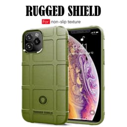 Shockproof Rugged Shield Matte Rubber Case for iPhone 18 15 14 13 12 11 16 17 Pro Max IPhone18 Dropproof Military Armor Cover