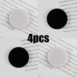 1/2/4Pcs Round Solid Color Foldable Finger Ring Solid Grip Toks Phone Holder for Samsung Support Socket Pocket Grip Tok Bracket