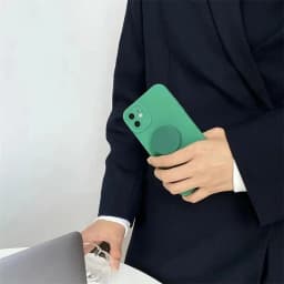 1/2/4Pcs Round Solid Color Foldable Finger Ring Solid Grip Toks Phone Holder for Samsung Support Socket Pocket Grip Tok Bracket