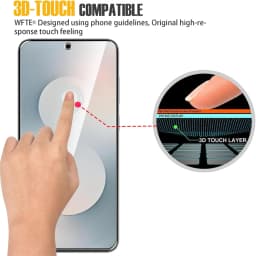 For Samsung Galaxy S25 FE 9H 2/4pcs HD Tempered Glass Film