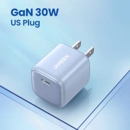 UGREEN GaN 30W Fast Charger for iPhone 15 14 13  PD3.0 Charger for iPad Pro samsung Xiaomi Type C Mobile Phone Charger