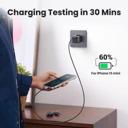 UGREEN GaN 30W Fast Charger for iPhone 15 14 13  PD3.0 Charger for iPad Pro samsung Xiaomi Type C Mobile Phone Charger