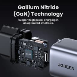 UGREEN GaN 30W Fast Charger for iPhone 15 14 13  PD3.0 Charger for iPad Pro samsung Xiaomi Type C Mobile Phone Charger