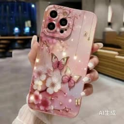 Butterfly Floral Design Phone Case for Samsung Galaxy A56 A16 A15 A35 A55 A34 A54 A33 A53 S26 S25 S23 Ultra S22 Plus S24FE Cover