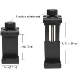Car Phone Holder for Video Recording Articulated Cellphone Support for Mobile Filming Pov Telephone Iphone Car Seat Mount Stand