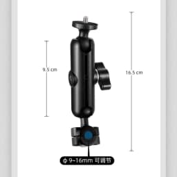 Car Phone Holder for Video Recording Articulated Cellphone Support for Mobile Filming Pov Telephone Iphone Car Seat Mount Stand