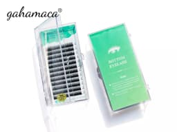 GAHAMACA Under Eyelashes 5mm/6mm/7mm Individual Eyelash Natural Soft False Cilio J/C Curl Lash Extension For Makeup Maquillaje