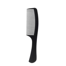 Professional Hairdresser Hair Cutting Comb Black Carbon Double-sided Heat Resistant Salon Antistatic Barber Styling Brush Tool