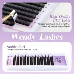 Wendy Lashes W Shape Bloom 3D/4D/5D/6D/8D Premade Volume YY Shape Fake Eyelashes Makeup Supplies High Quality Natural Cílios YY