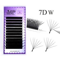 Wendy Lashes W Shape Bloom 3D/4D/5D/6D/8D Premade Volume YY Shape Fake Eyelashes Makeup Supplies High Quality Natural Cílios YY