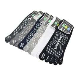 Men Pilates Socks Wholesale Cotton Breathable Non-Slip Massage Yoga Socks Cotton YOGA Sports Five-Finger Socks 5 Toe Socks