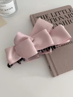 Lystrfac New Bow Hairgrps Hair Claw Bow Hair Clips for Women Girls Back Head Hairpin Horsetail clip Fashion Hair Accessories