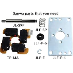 Arcade OTTO DIY V5 Japanese Version Kit for Sanwa JLF and Hori Hayabusa Upgrade Kits for Sanwa JLF-TP-8YT Hayabusa  Joystick