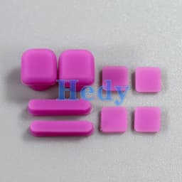1set Replacement High Quality For DS Lite Console Screw Rubber Feet Cover for NDSL Upper LCD Screen Screws Cover Rubber