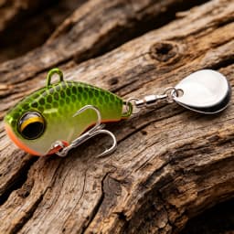 1Pcs Rotating Metal VIB vibration Bait Spinner Spoon Fishing Lures 6g/14g/26g Jigs Trout Wobbler Fishing Hard Baits Tackle Pesca