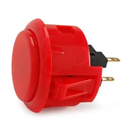 1pcs Original Sanwa Button OBSF 30 OBSF24 Arcade Push Button 24mm 30mm Raspberry Pi Replacement Buttons