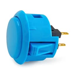 1pcs Original Sanwa Button OBSF 30 OBSF24 Arcade Push Button 24mm 30mm Raspberry Pi Replacement Buttons