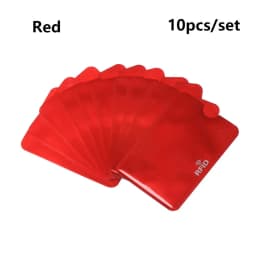 10PCS Anti Theft for RFID Credit Card Protector Blocking Cardholder Sleeve Skin Case Covers Protection Bank Card Case New hot