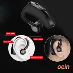 V9 Earphones Bluetooth Headphones Handsfree Wireless Headset Business Headset Drive Call Sports Earphones for iPhone Samsung