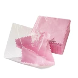 50pcs Individually Silver Cleaner Polishing Jewelry Cloth Napkin Tarnish Remover Tool With Package Ornaments For Silverware Gold