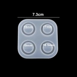 1Pcs Rings Resin Epoxy Molds Mixed Size Silicone Casting Molds Tool For DIY Jewelry Making Findings Supplies Accessories