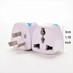 Universal US EU UK to AU NZ Travel Plug Adapter,3Pin&2Pin Portable Converter for Australia NZ Phone & Home Appliances