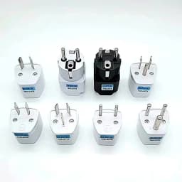 Universal US EU UK to AU NZ Travel Plug Adapter,3Pin&2Pin Portable Converter for Australia NZ Phone & Home Appliances