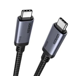 [80Gbps USB4] UGREEN USB C Full Function Cable 240W PD 3.1 Charging 16K@60Hz for USB C Monitors MacBook iPad Pro iPhone 17/16/15
