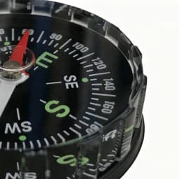 New Waterproof Hiking Compass, Multifunctional Sighting Navigation For Survival Traveling, Mountaineering Boating Outdoor Sports