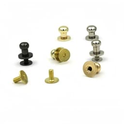 20Pcs/lot 4/5/6/7/8/9/10/12MM Round Knob Rivets Metal Monk Head Screws Studs Alloy Nail Buckle Button Bag Leather Crafts