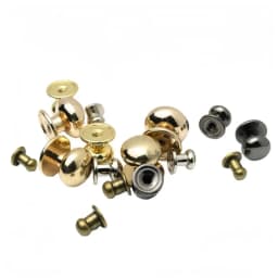 20Pcs/lot 4/5/6/7/8/9/10/12MM Round Knob Rivets Metal Monk Head Screws Studs Alloy Nail Buckle Button Bag Leather Crafts