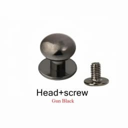 20Pcs/lot 4/5/6/7/8/9/10/12MM Round Knob Rivets Metal Monk Head Screws Studs Alloy Nail Buckle Button Bag Leather Crafts