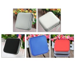 80/40Pcs Large Capacity Disc CD DVD VCD Wallet Storage Organizer Case Holder Album Box Cases with Zipper Bags CD Box Accessories