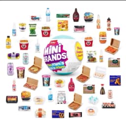 5x Surprise Ball Mini Brands Mini Minis Series Refrigerator Mystery Capsule Blind Box Real Miniature Collectible Toys Gifts