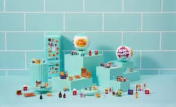 5x Surprise Ball Mini Brands Mini Minis Series Refrigerator Mystery Capsule Blind Box Real Miniature Collectible Toys Gifts